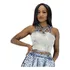 Cropped Lança Perfume Jeans Strappy Original B2203