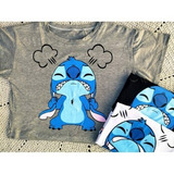 Cropped Lilo Stitch Camiseta