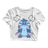 Cropped Lilo Stitch Camiseta