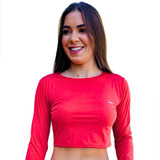 Cropped Manga Longa Avulso