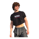 Cropped Masculino Camiseta Camisa