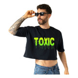 Cropped Masculino Oversized Toxic