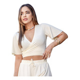 Cropped Multiformas Feminino Moda