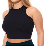 Cropped Nadador Canelado Top