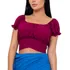 Cropped Ombro A Ombro Ciganinha De Amarrar Nas Costas