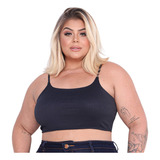 Cropped Plus Size Alcinha
