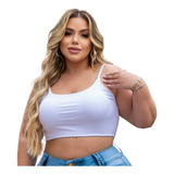 Cropped Plus Size Alcinha