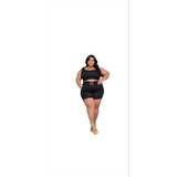 Cropped Plus Size Feminino