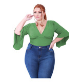 Cropped Plus Size Manga