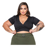 Cropped Plus Size Manga