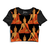 Cropped Psicodelico Buda Hindu