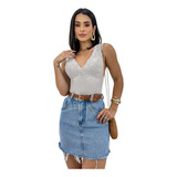 Cropped Regata Blusinha Blusa
