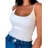 Cropped Regata Canelado Alcinha