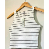 Cropped Regata Listrado Revel