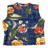 Cropped Regata Suplex Estampado
