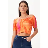 Cropped Shoulders Laranja Gatabakana