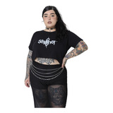 Cropped Slipknot Banda Metal