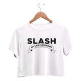 Cropped T shirt Slash