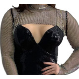 Cropped Telinha Strass Redinha