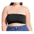 Cropped Tomara Que Caia Top Faixa Plus Size Malha Viscolycra