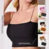 Cropped Top Alcinha Fina Tomara Que Caia Duplo Moda Gringa