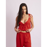 Cropped Top Alcinha Sem