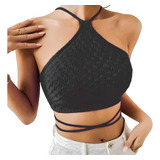 Cropped Top Amarracao Frente