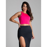 Cropped Top Blusa Regata