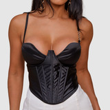 Cropped Top Conselet Acetinado