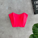 Cropped Top Corselet Corset