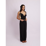 Cropped Top Cortininha Amarracao