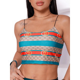 Cropped Top De Alcinha