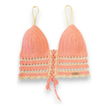 Cropped Top Em Croche