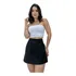 Cropped Top Faixa Reto Tomara Que Caia Bojo Verão Blogueira