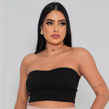 Cropped Top Faixa Tomara
