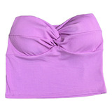 Cropped Top Feminino Blusa