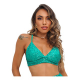 Cropped Top Feminino Paete