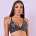 Cropped Top Feminino Paete Frente Unica Modinha Blogueira