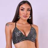 Cropped Top Feminino Paete
