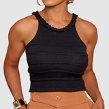Cropped Top Feminino Regata