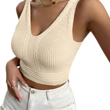 Cropped Top Modal Moda