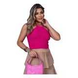 Cropped Top Trico Modal