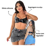 Cropped Top Vinil Basico