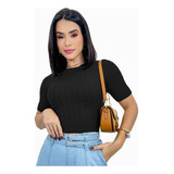 Cropped Trico Feminino Tricot