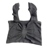 Cropped Tricot Com Laco