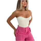 Cropped Tricot Modal Em