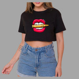 Cropped Tshirt Blusa Blusinha