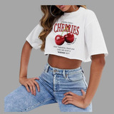 Cropped Tshirt Blusa Blusinha