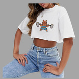 Cropped Tshirt Capivaras Blusinha