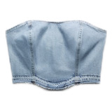 Cropped Zara Tomara Que Caía Jeans Metalizado Lindíssimo